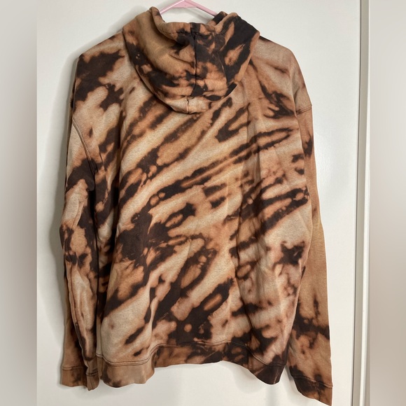 Standard/Cloth Urban Outfitters Black Bleach Hoodie size small - Picture 5 of 7